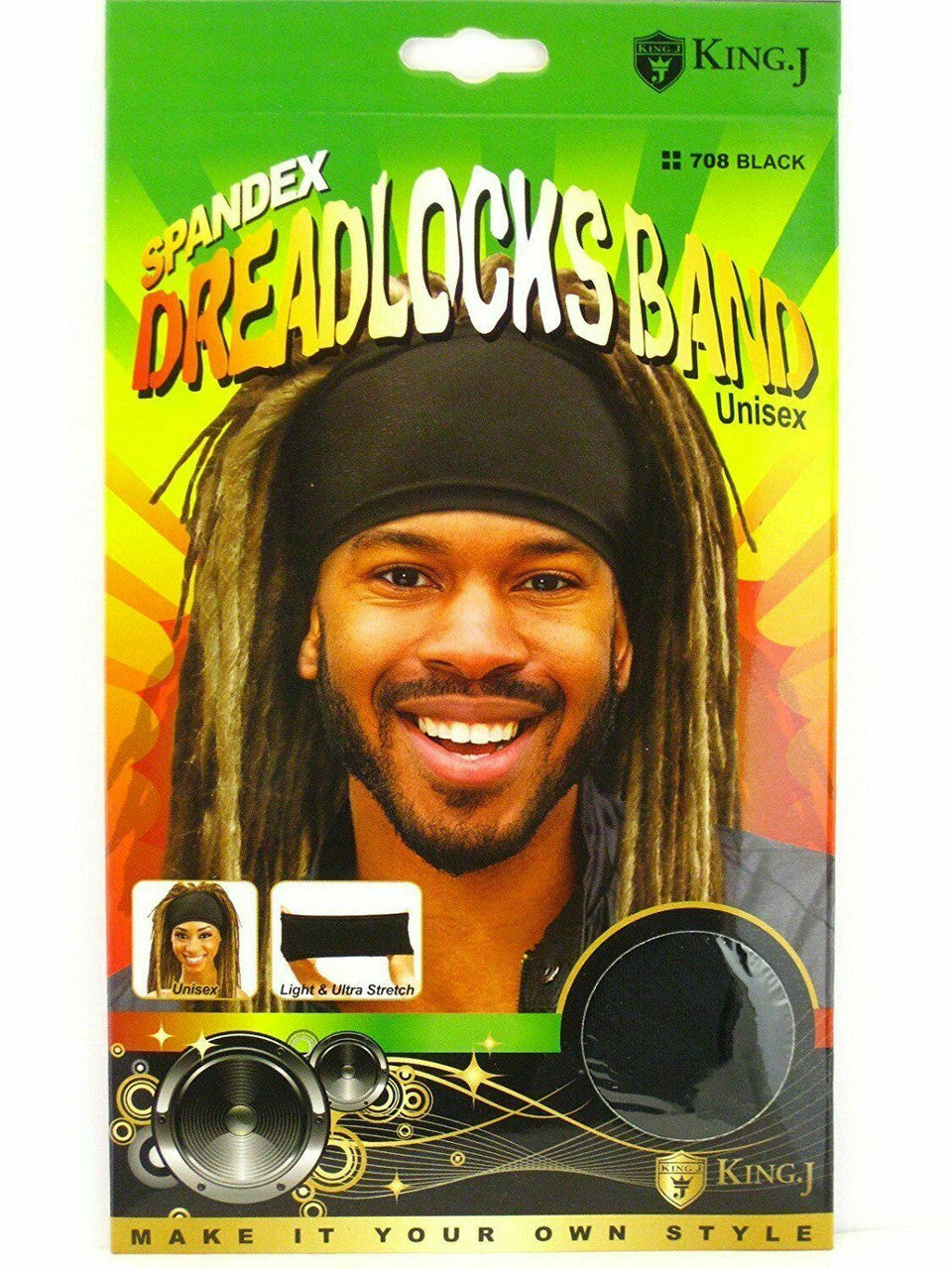 King.J Cotton Dreadlock Band