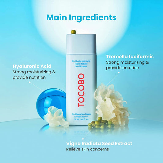 TOCOBO Bio Watery Sun Cream SPF50+ PA++++ (1.69 oz)