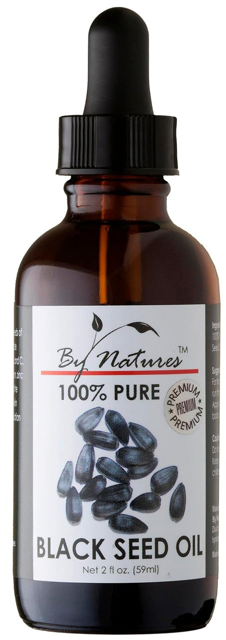 BY NATURES 100% Pure Black Seed Oil (2oz)