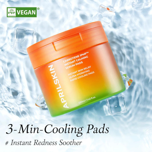 APRILSKIN Carrotene IPMP™ Instant Calming Serum Pads (80 Pads)