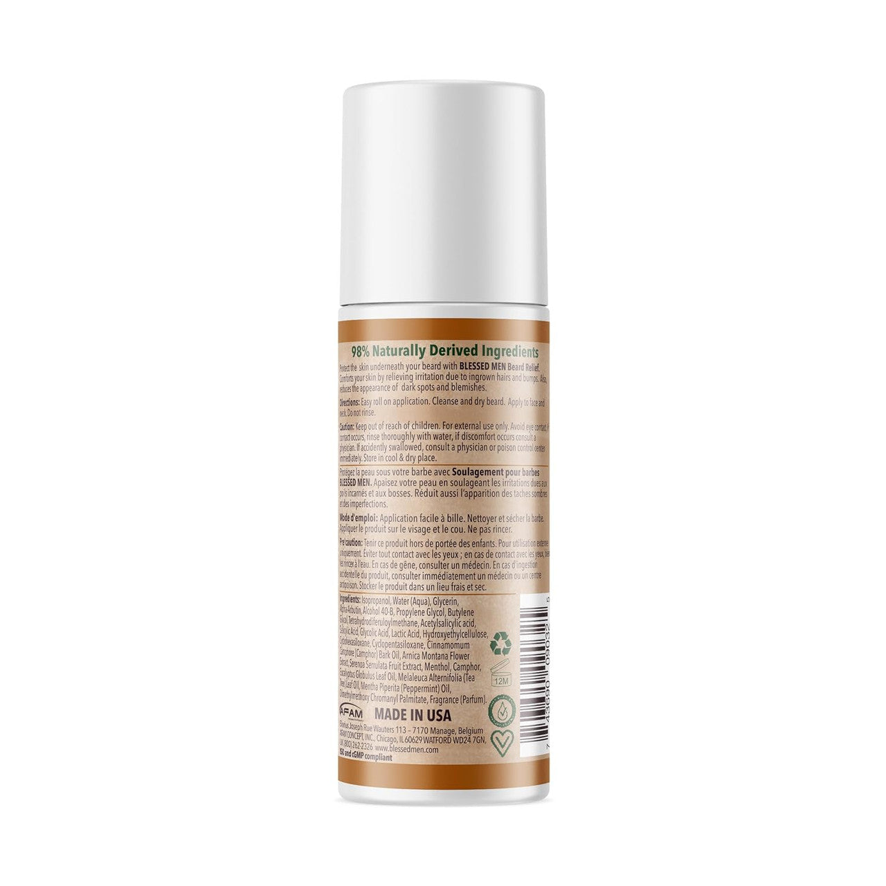 BLESSED MEN Men Beard Bump Relief (3.2oz)