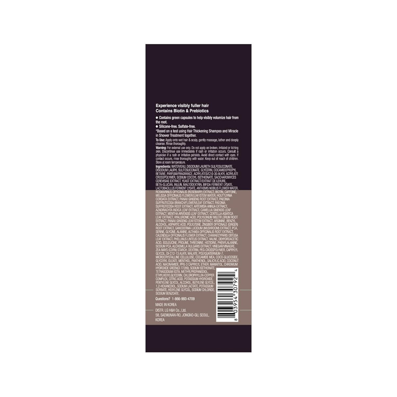 DR.GROOT Scalp Revitalizing Solution Hair Thickening Shampoo (13oz)