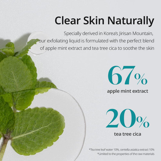 GOODAL Apple Mint AHA BHA Exfoliating Serum (1.69oz)