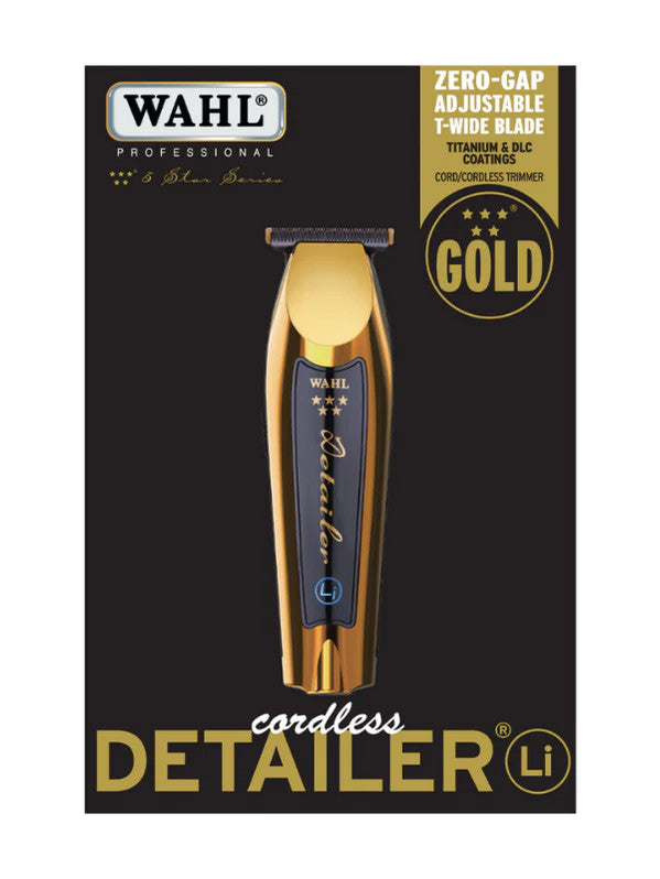 WAHL Professional 5 Star Cordless Detailer Li Gold Trimmer