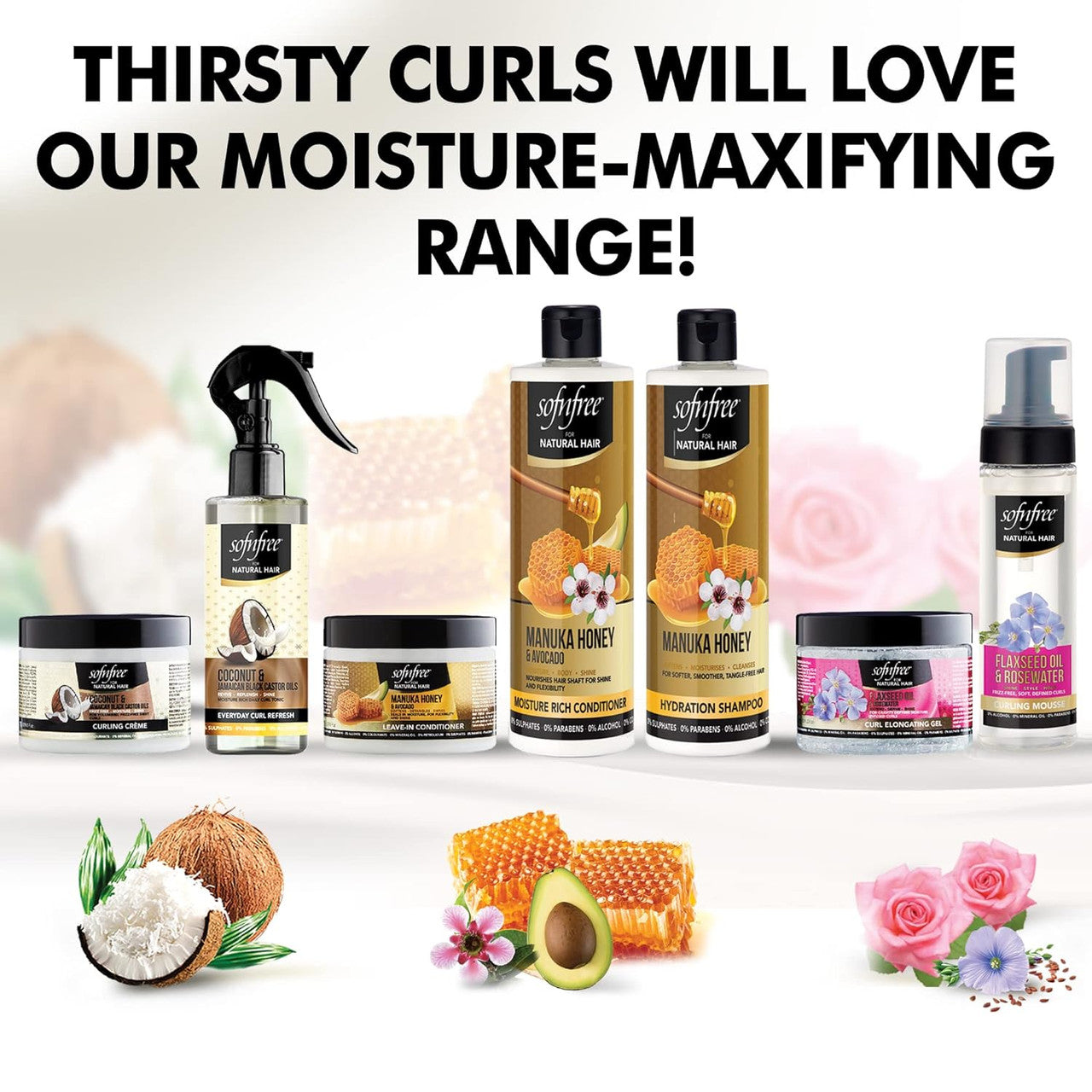 Sofnfree Manuka Honey Hydration Shampoo (11.83 oz)