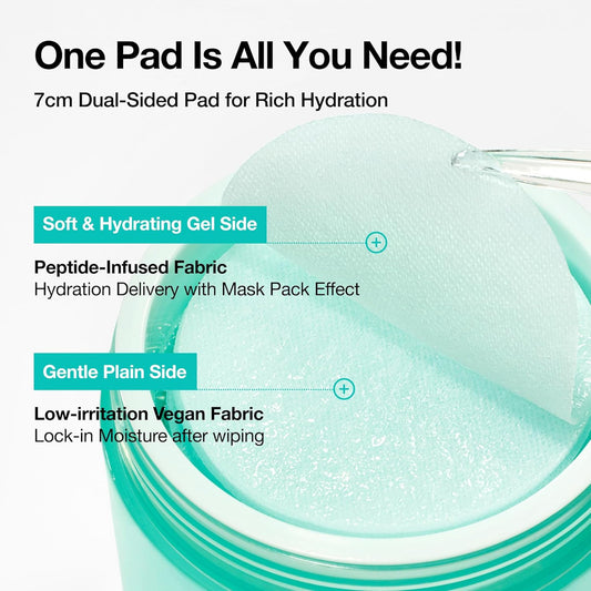 Anua PDRN 100 Hyaluronic Acid Pad (180ml, 60 Pads)