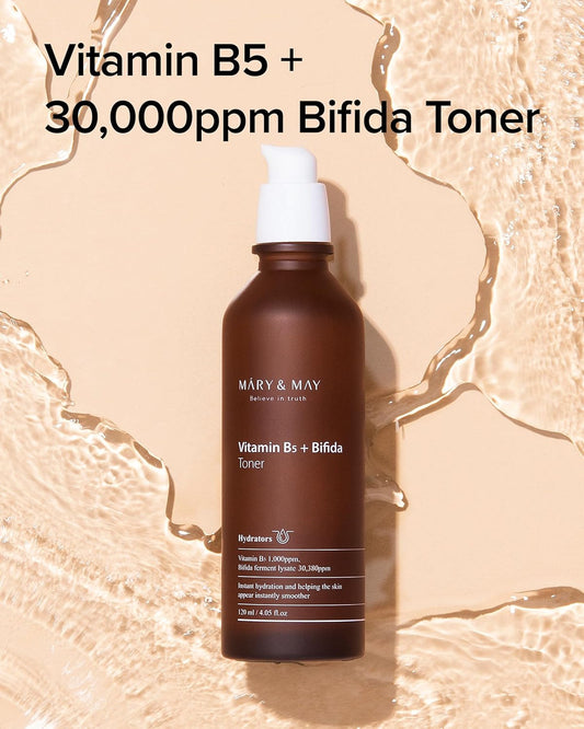 MARY & MAY Vitamin B5 Bifida Toner (4.06oz)