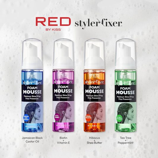 RED Styler Fixer Maximum Shine Wrap Form Mousse