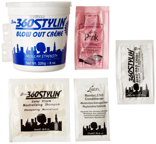 S-Curl 360 Stylin' Multi-Look Blow Out Kit (Single Application)