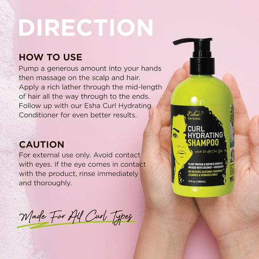 ESHA Natural Curl Hydrating Shampoo (4oz)