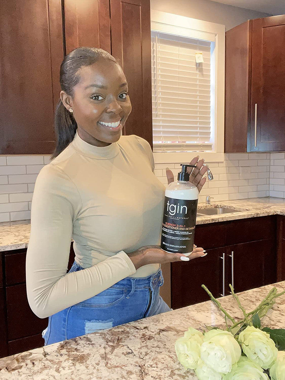 TGIN Quench 3-in-1 Co-Wash Conditioner and Detangler