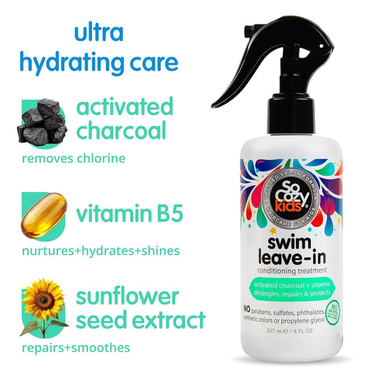 SO COZY Swim Leave In Conditioner Spray & Treatment for Kids (8oz)