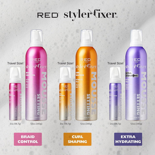 RED Styler Fixer Setting Mousse