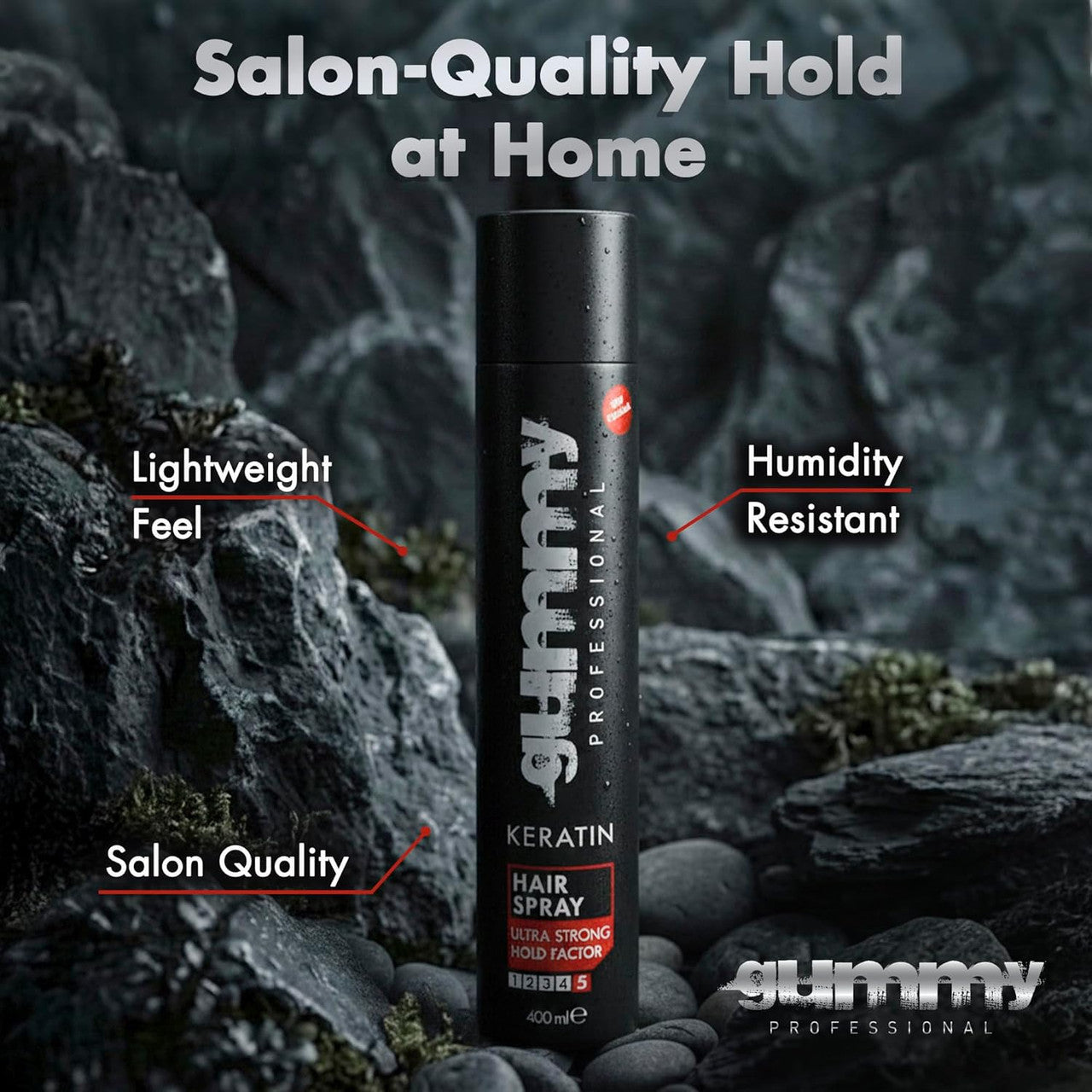 GUMMY Keratin Hair Spray (13.53oz)