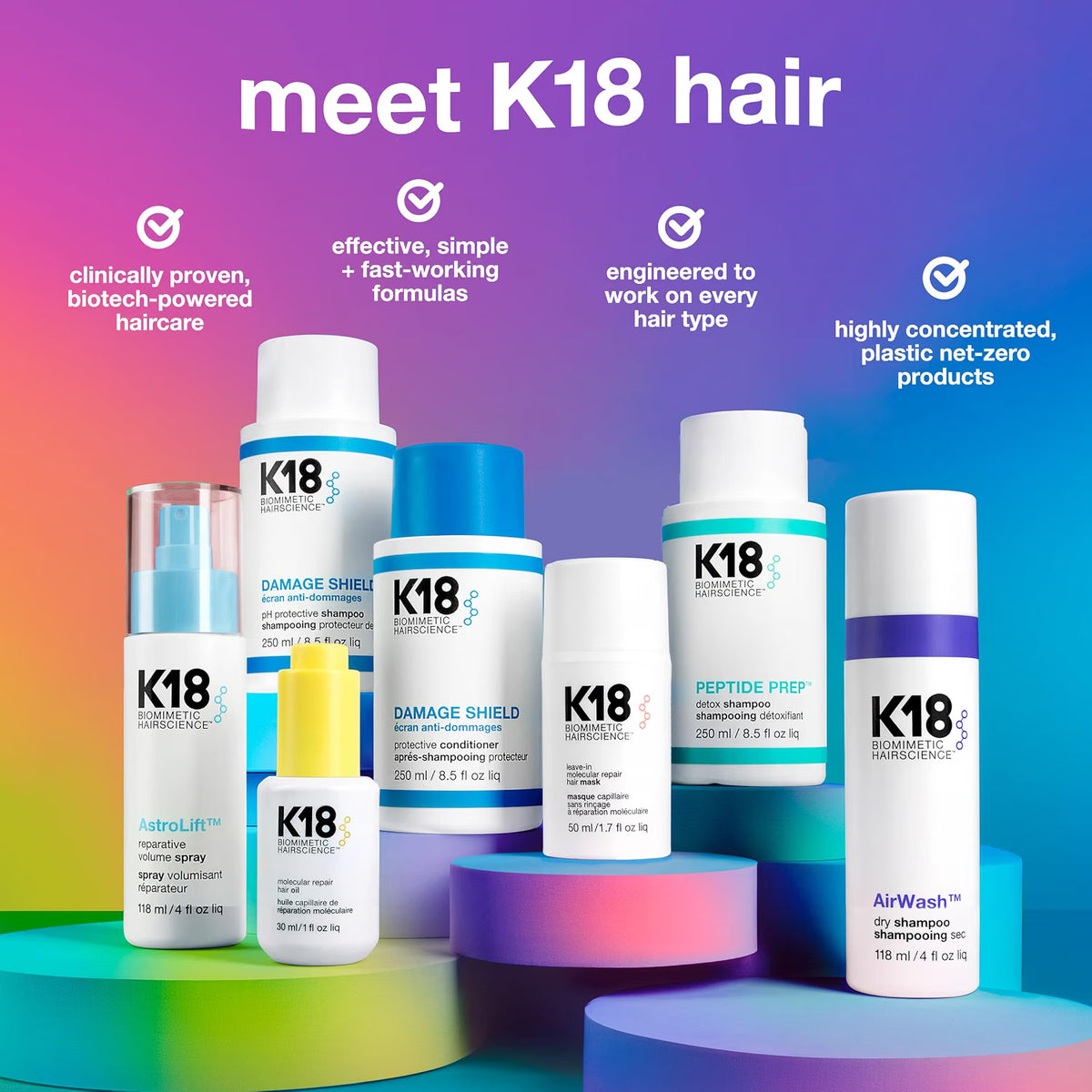 K18 PEPTIDE PREP Detox Shampoo (8.5oz)