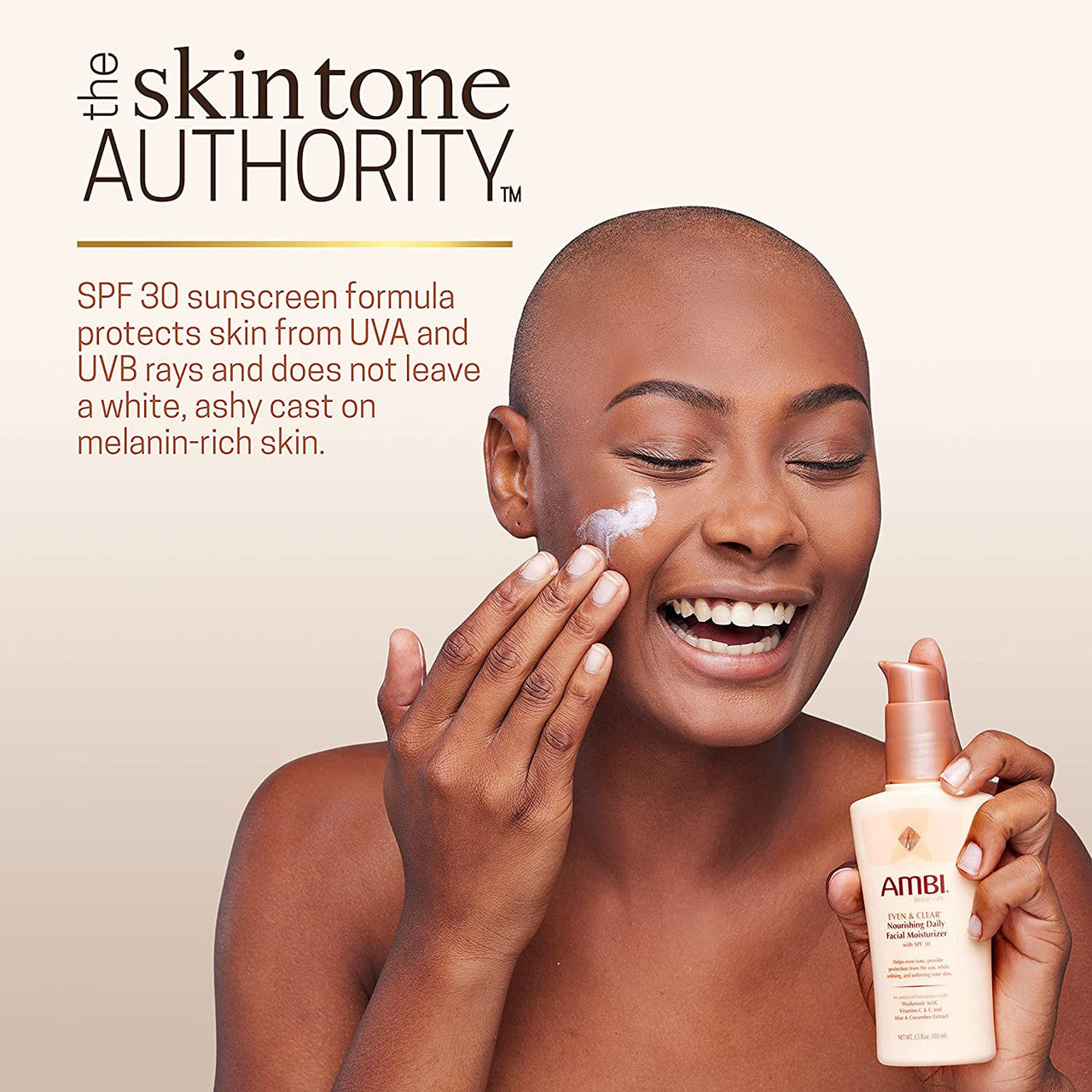 Ambi Even & Clear Daily Facial Moisturizer SPF 30 (3.5 oz)