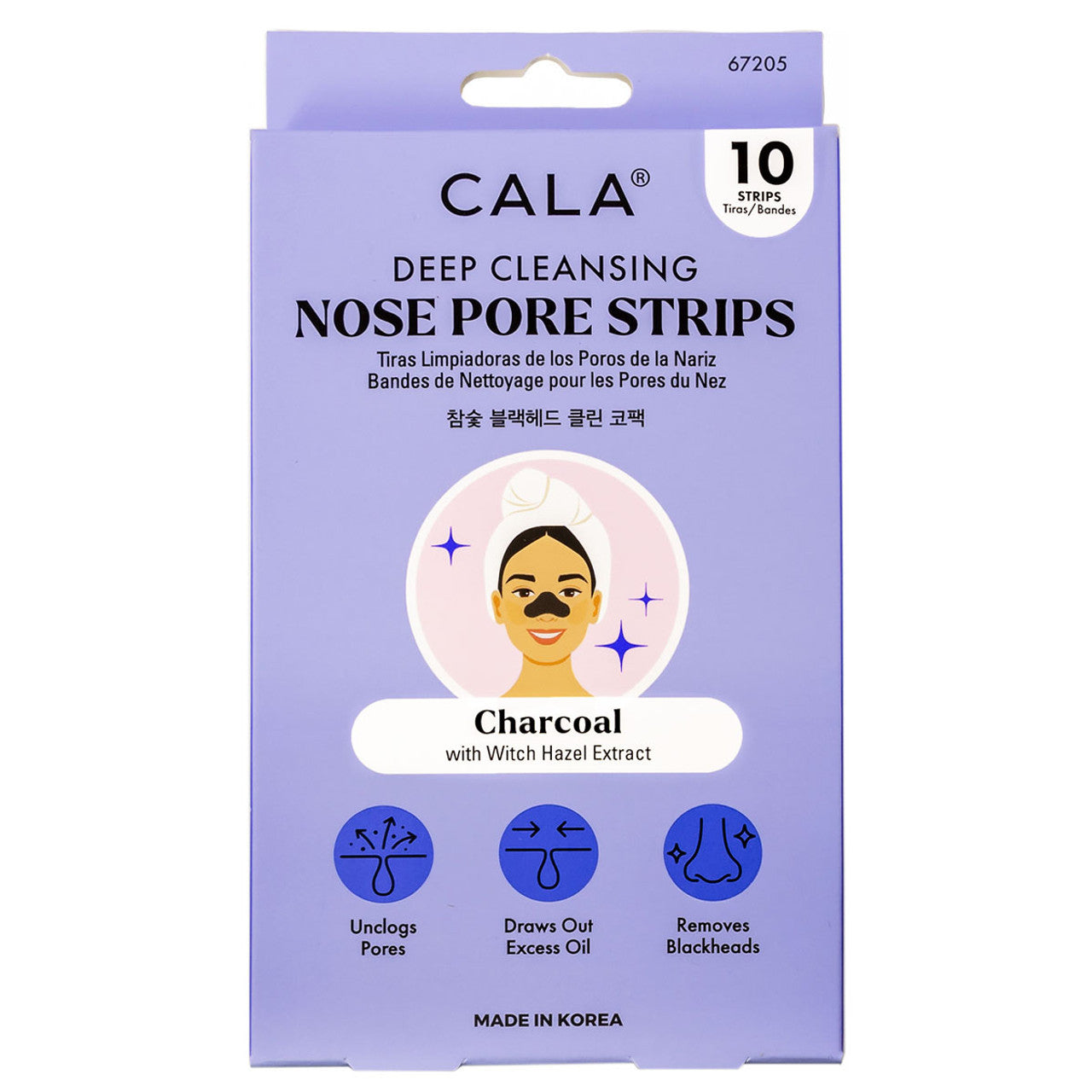 CALA Deep Cleansing Nose Pore Strips (10 Pcs)