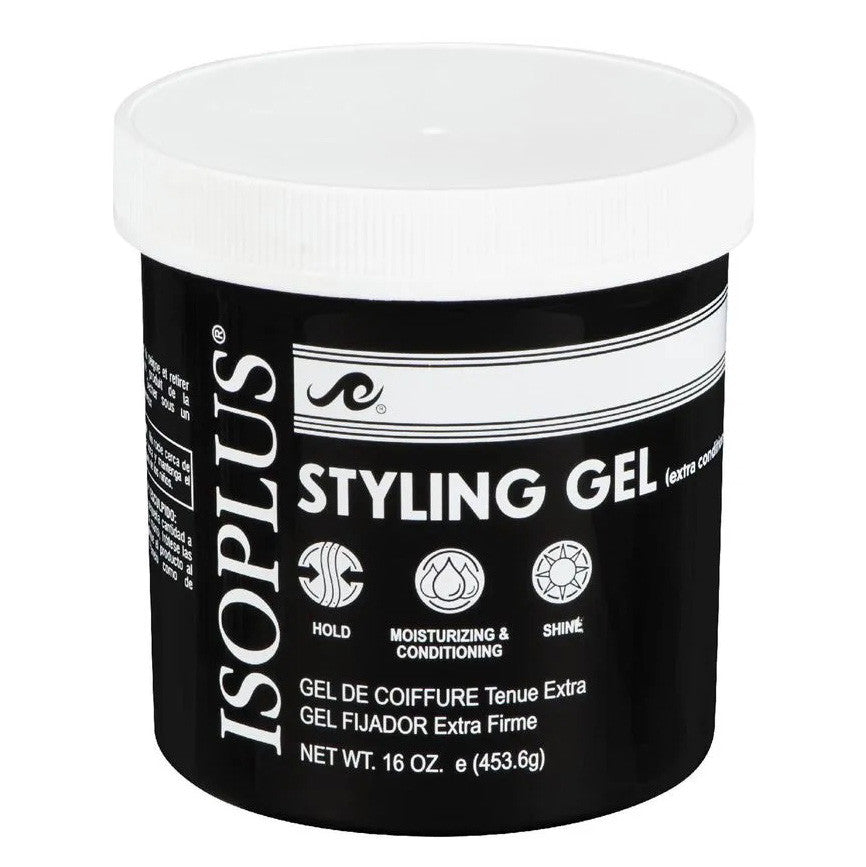 ISOPLUS Hair Styling Gel - Extra Conditioning DARK