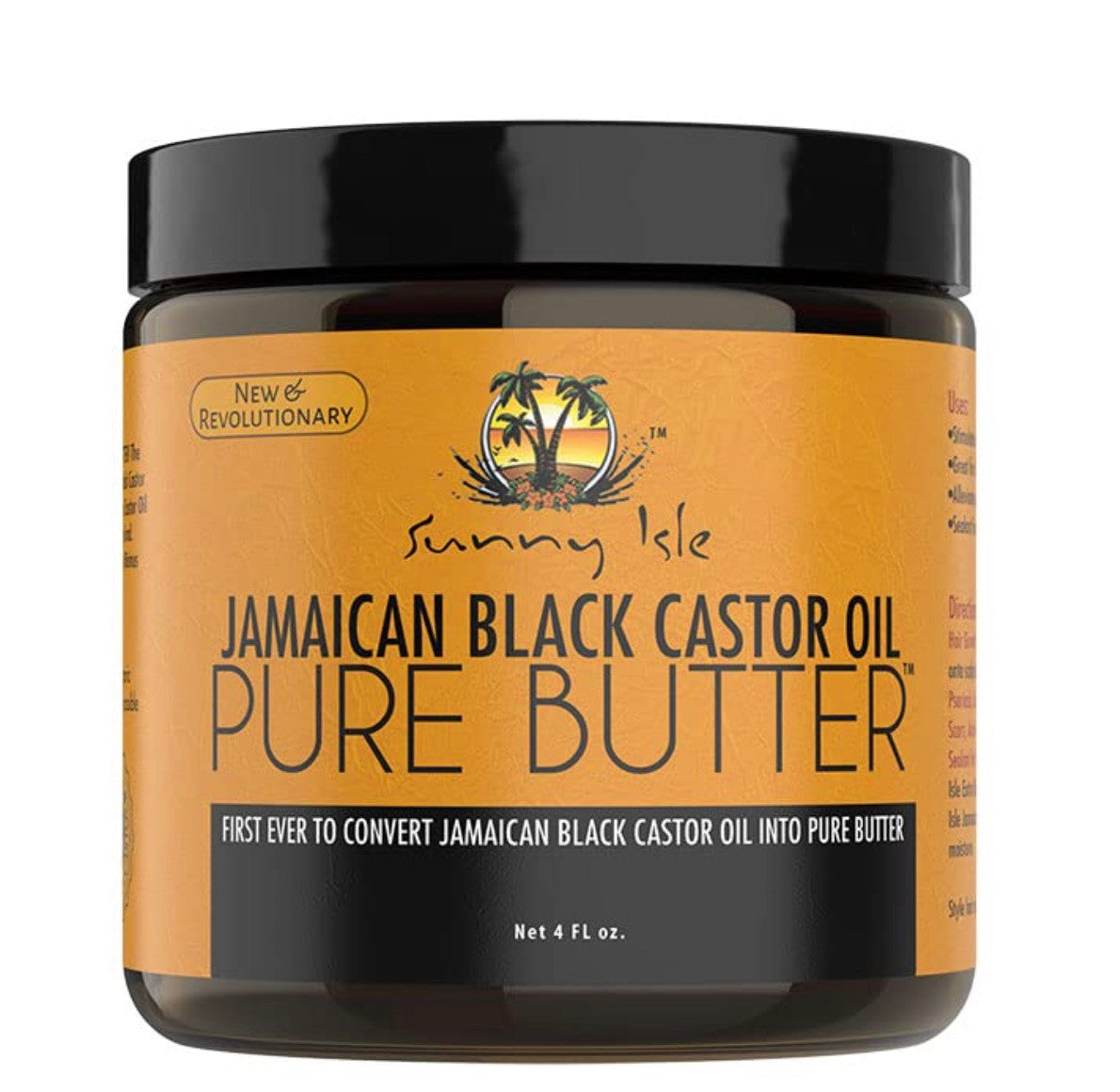 Sunny Isle Jamaican Castor Oil Pure Butter (4 oz)