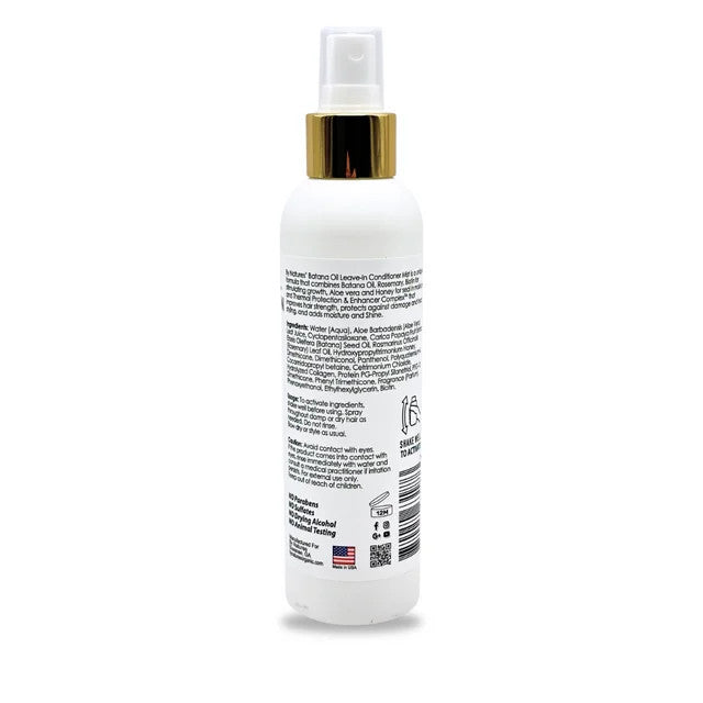 BY NATURES Batana Oil Thermal Protection Leave In Mist (6oz)