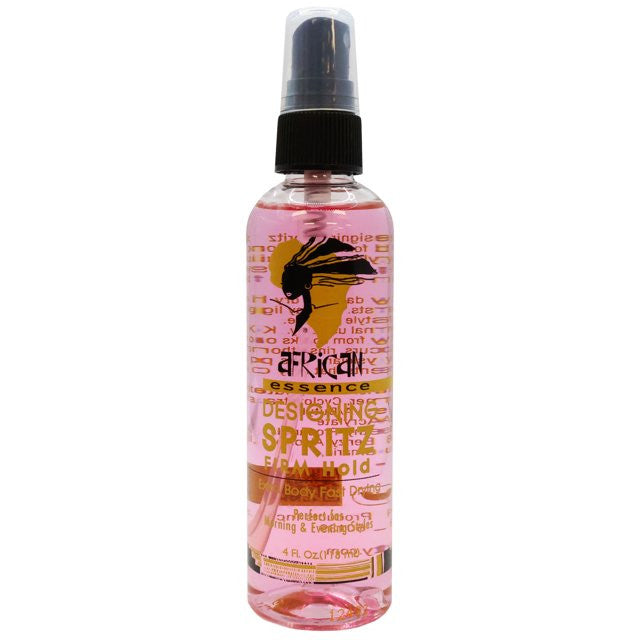 African Essence Designing Spritz Firm Hold Pink (4oz)