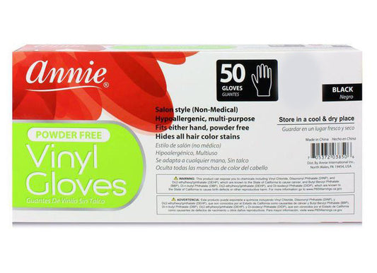 Annie Powder Free Vinyl Gloves