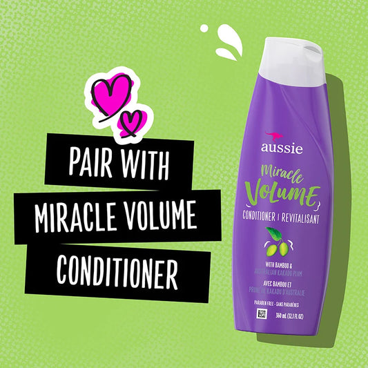 Aussie Miracle Volume Shampo (12.1 oz)