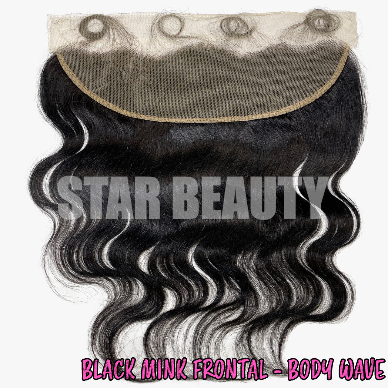 Black Mink 13x4 Frontal - Body Wave (12"- 18")