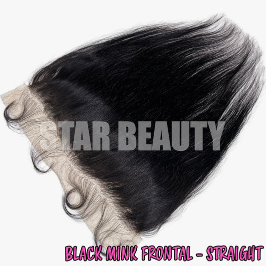 Black Mink 13x4 Frontal - Straight (12"- 18")