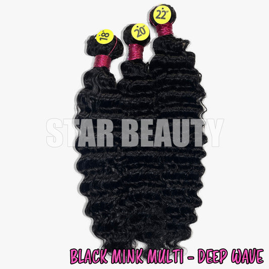 Black Mink Multi Pack - Deep Wave