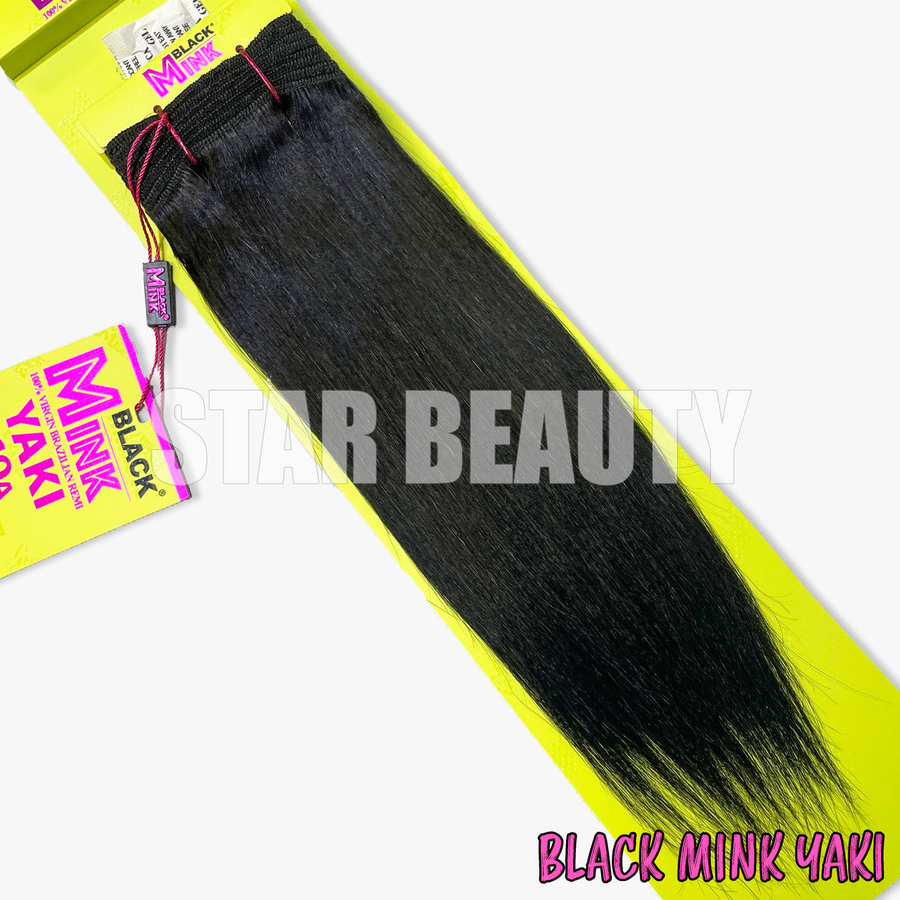 Black Mink Yaki Straight (10"- 24")