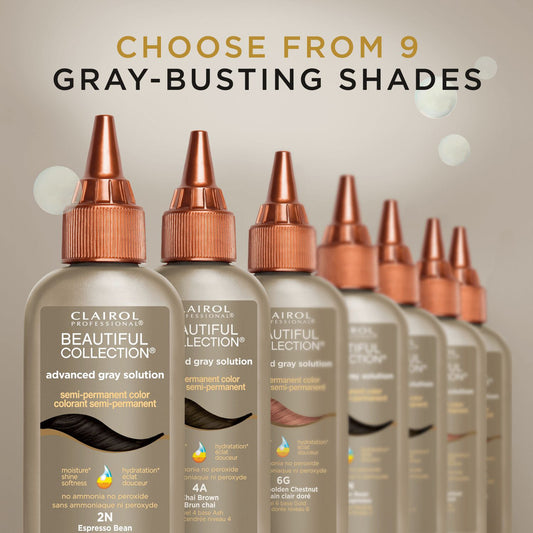 Clairol Beautiful Advanced Gray Solution Semi-Permanent hair color