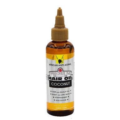 African Anti Aging Premium Hair Oil - Coconut