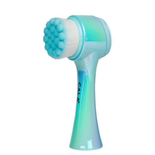 CALA Iridescent Dual-Action Facial Cleansing Brush