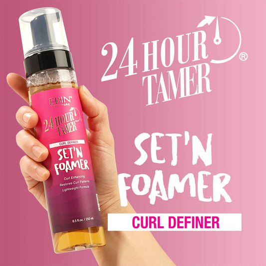 Ebin New York 24 Hour Tamer Set 'N Foamer Curl Definer