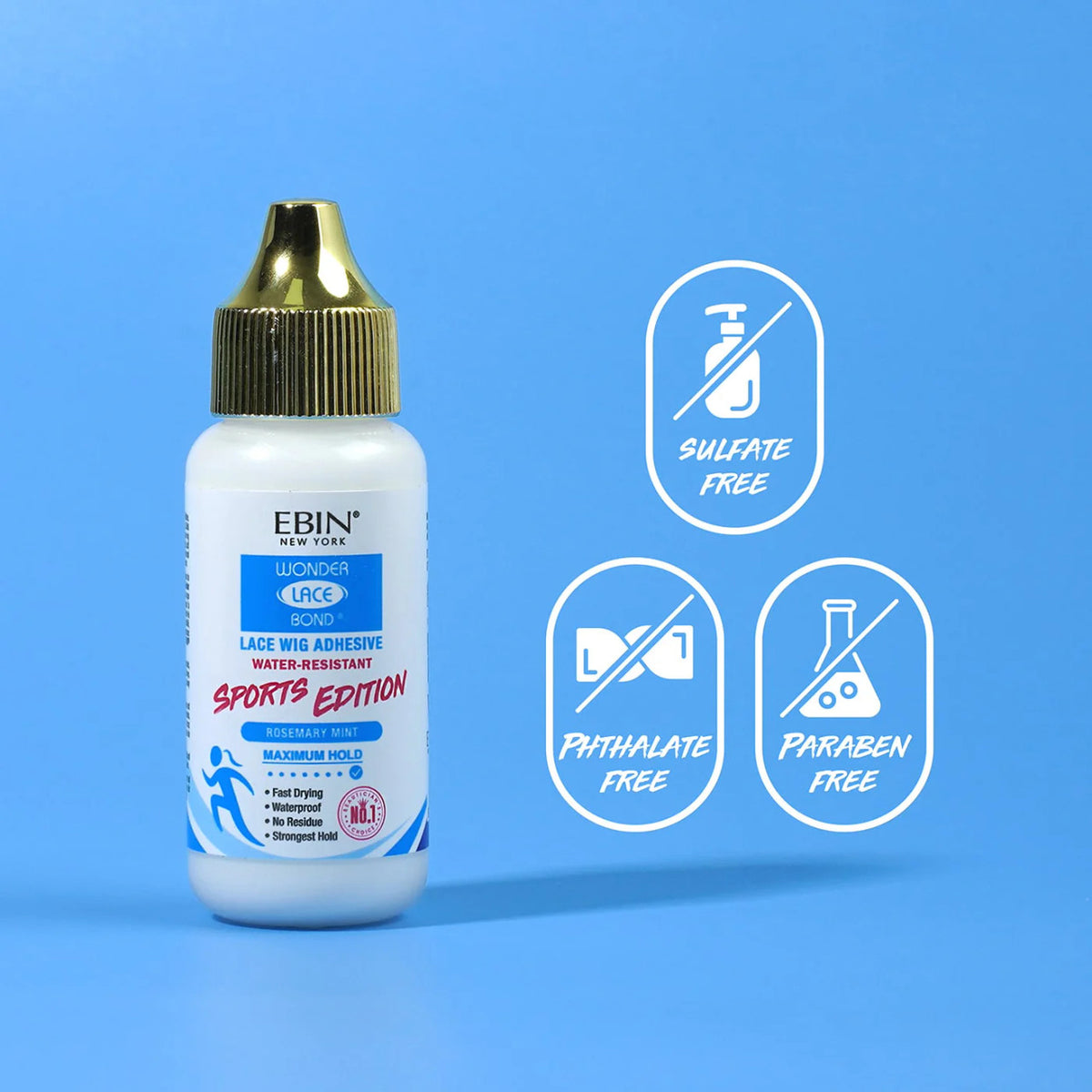 EBIN New York Wonder Lace Bond Adhesive Maximum (SPORTS)