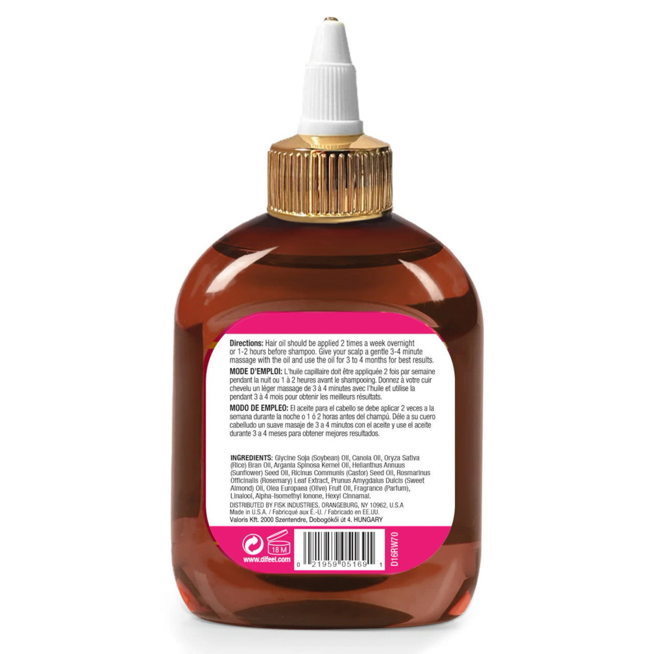 Difeel Rice Water Premium Hair Oil