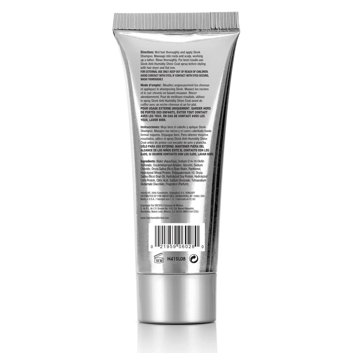 HAIR CHEMIST Sleek Anti Humidity Shampoo (8oz)