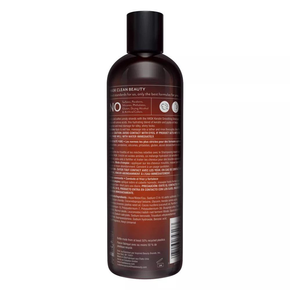 Hask Keratin Protein Smoothing Shampoo (12 oz)