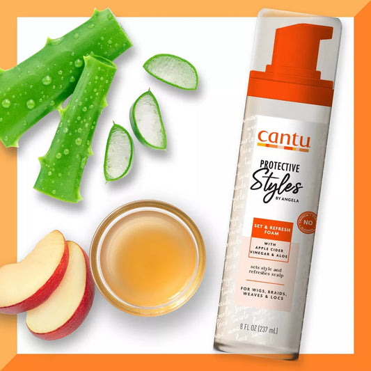 Cantu Protective Style Setting Foam Hair Mousse
