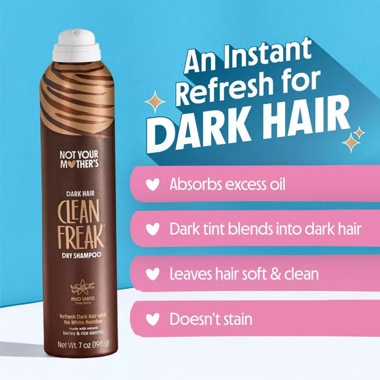 Not Your Mother's Clean Freak Dry Shampoo for Dark Hair (7 oz)