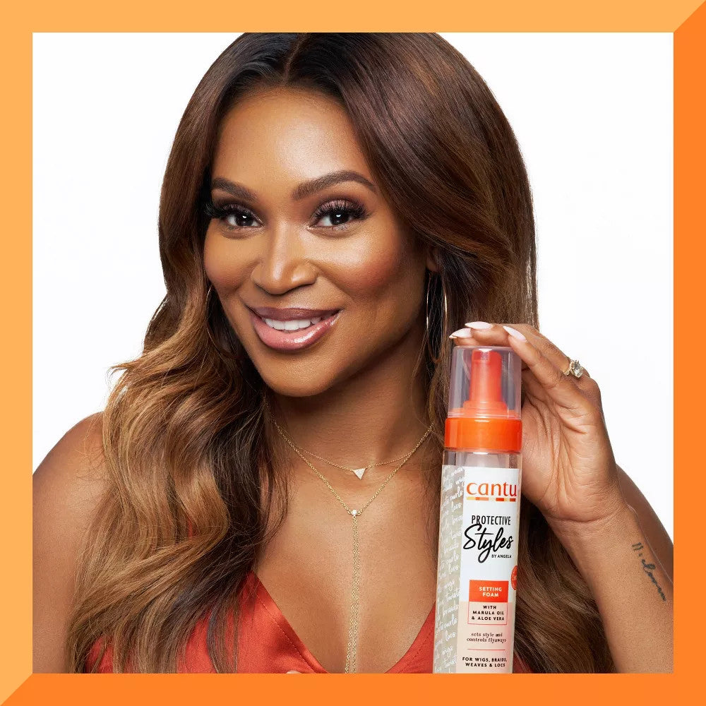 Cantu Protective Style Setting Foam Hair Mousse