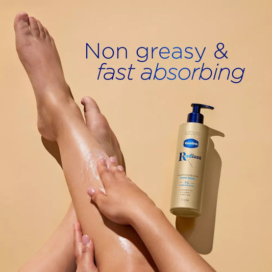 VASELINE Radiant x Nourishing Niacinamide Body Lotion (11 oz)