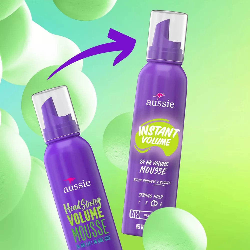 Aussie Instant Volume Hair Mousse (6 oz)