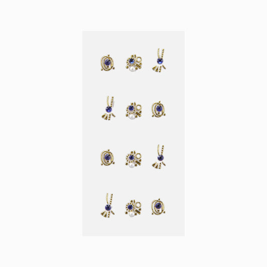 NICKA K Gemstone Nail Stickers (NSGM09)