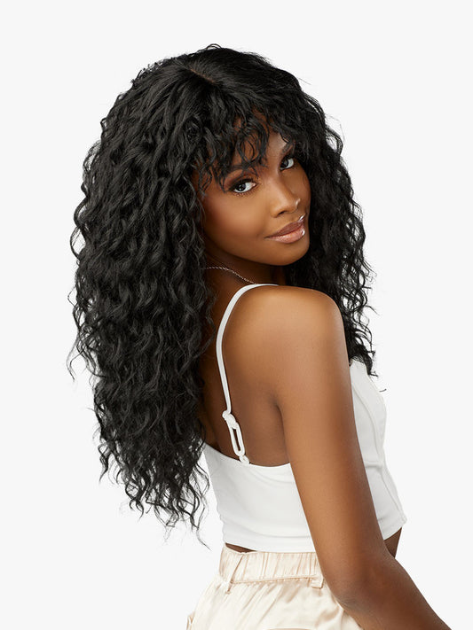 SENSATIONNEL Glamzy Glueless HD Lace Crown Wig - Misty