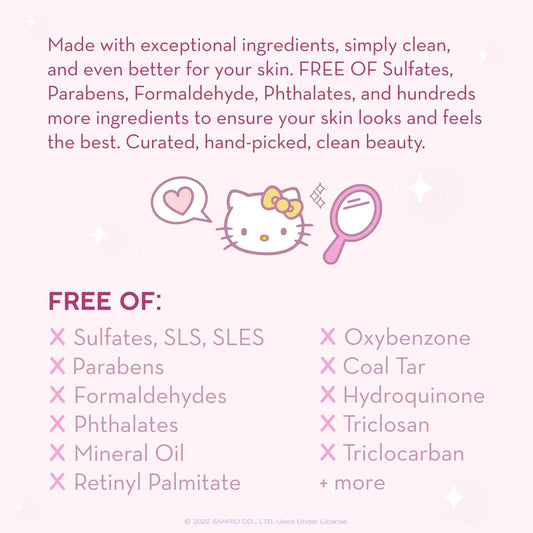THE CREME SHOP Hello Kitty 24/7 Hydration Lock Lightweight Moisturizer - Klean Beauty
