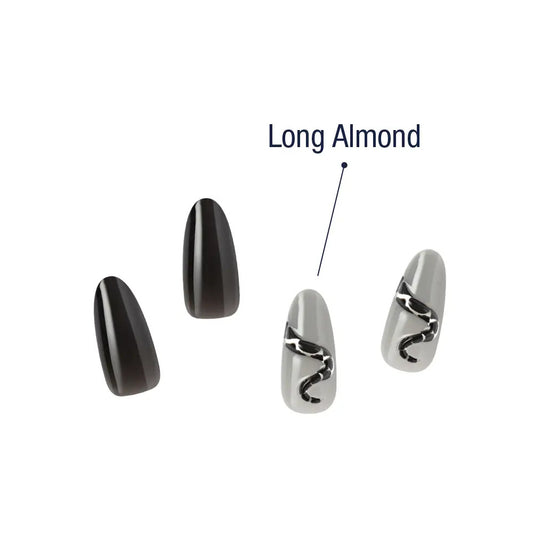 KISS Gel Fantasy Glue On Nails - VOYAGE