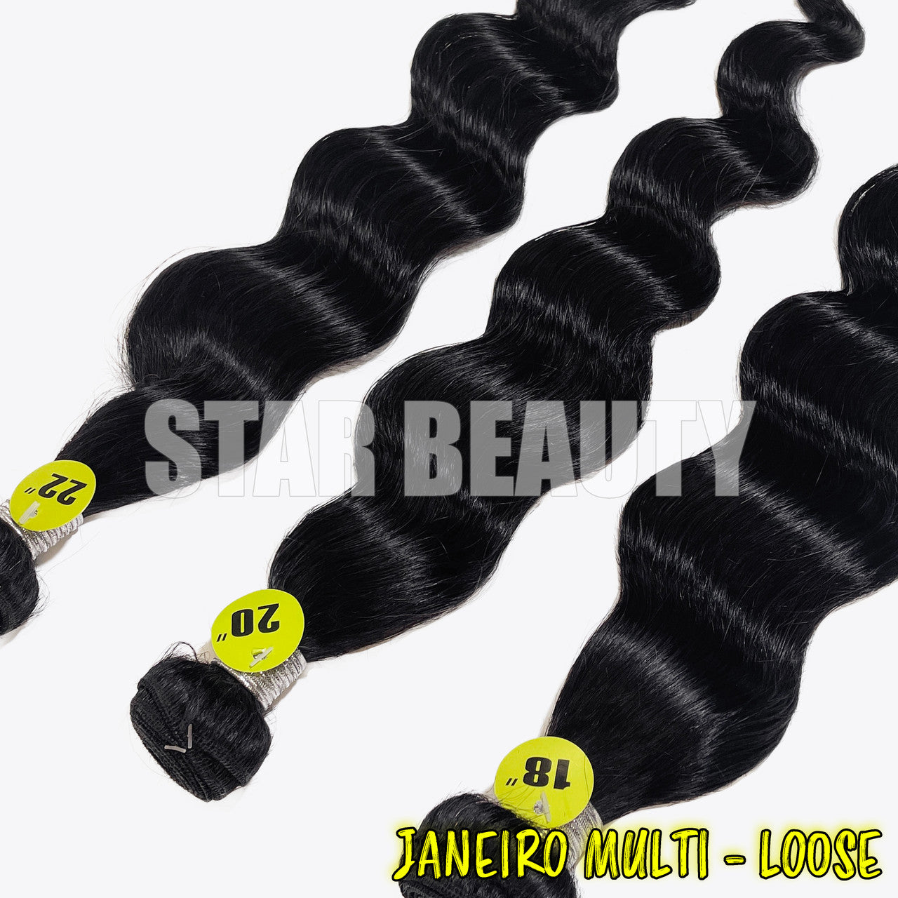 9A Janeiro Multi Loose Wave (10"-24")