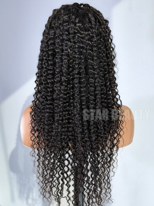 15A PINK LEMON GOLD 100% Human Hair 13x4 Lace Front Wig - KANSAS